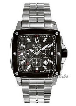 Bulova Marine Star Chronograph Black Dial