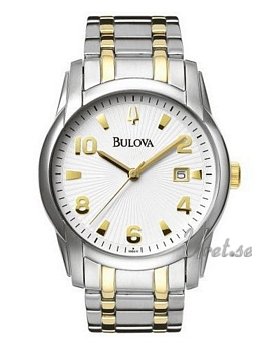 Bulova Bracelet Two Tone White Dial Bulova Bracelet Two Tone White Dial
