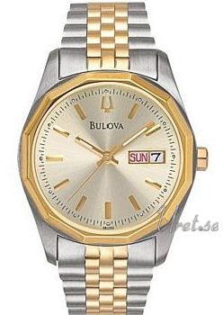 Bulova Bracelet Two Tone Gold Dial Bulova Bracelet Two Tone Gold Dial
