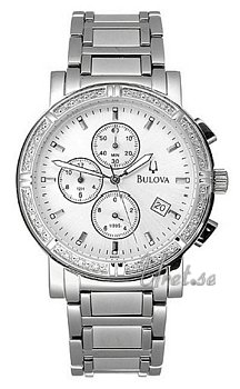 Bulova Diamonds Chronograph White Dial Bulova Diamonds Chronograph White Dial