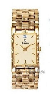 Bulova Diamonds Gold Tone Gold Dial Bulova Diamonds Gold Tone Gold Dial