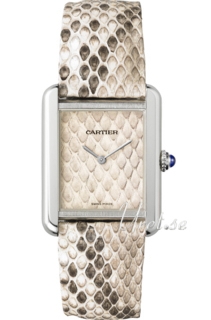 Cartier Tank Solo Beige Dial Phyton Strap Cartier Tank Solo Beige Dial Phyton Strap
