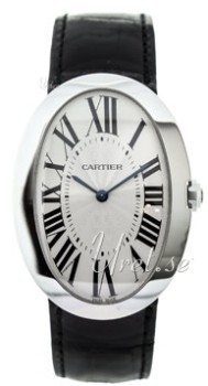 Cartier Baignoire Silver Dial Croco Strap Cartier Baignoire Silver Dial Croco Strap