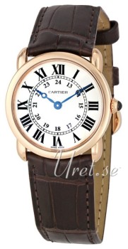 Cartier Ronde LC Rose Gold Silver Dial