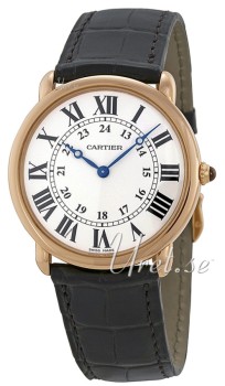 Cartier Ronde LC Rose Gold Silver Dial Cartier Ronde LC Rose Gold Silver Dial