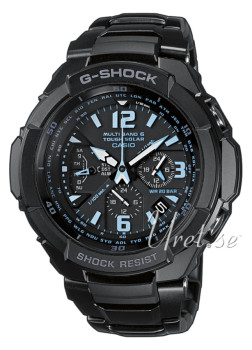 Casio Svart/St�l �49.8 mm
