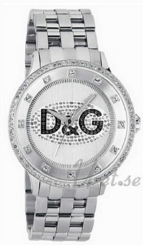 Dolce & Gabbana D&G Prime Time Crystal Silver Dial Dolce & Gabbana D&G Prime Time Crystal Silver Dial
