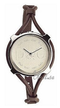 Dolce & Gabbana D&G Lisbon Silver Dial Leather Dolce & Gabbana D&G Lisbon Silver Dial Leather