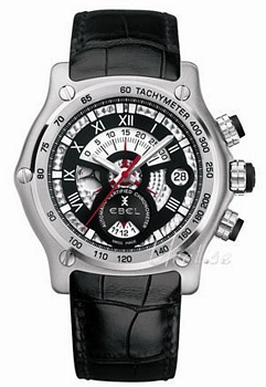 Ebel 1911 BTR Steel Black Dial