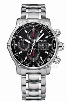 Ebel 1911 Discovery Steel Black Dial Ebel 1911 Discovery Steel Black Dial