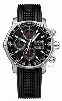 Ebel 1911 Discovery Steel Black Dial