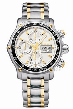 Ebel 1911 Discovery Yellow Gold/Steel Silver Dial