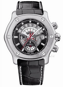 Ebel 1911 Tekton Steel Black Dial