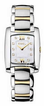 Ebel Brasilia Yellow Gold/Steel White Dial