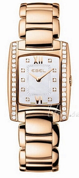 Ebel Brasilia Rose Gold MOP, White Dial