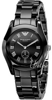 Emporio Armani Ladies Svart/Keramisk �35 mm