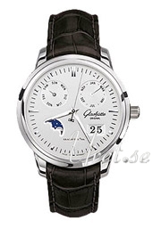 Glashütte Original Senator Panorama Date Moon Phase Silver Dial Glashütte Original Senator Panorama Date Moon Phase Silver Dial