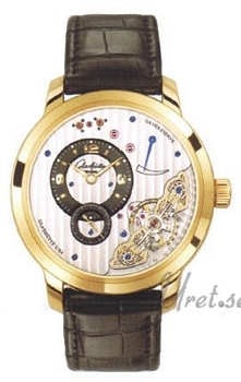 Glashütte Original PanoInverse XL Rose Gold Black/Transparent Di Glashütte Original PanoInverse XL Rose Gold Black/Transparent Di
