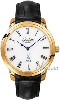 Glashütte Original Senator Meissen Rose Gold Silver Dial Glashütte Original Senator Meissen Rose Gold Silver Dial