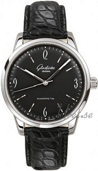 Glashütte Original Senator Sixties Steel Black Dial Glashütte Original Senator Sixties Steel Black Dial