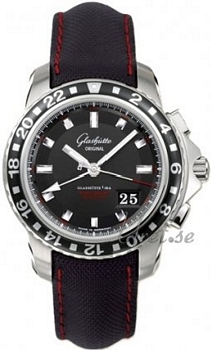 Glashütte Original Sport Evolution GMT Steel Black Dial Glashütte Original Sport Evolution GMT Steel Black Dial
