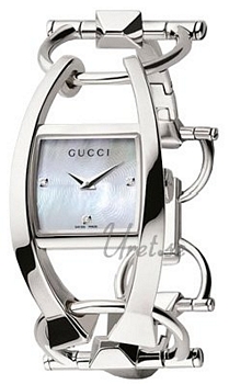 Gucci Chiodo Steel MOP, White Dial