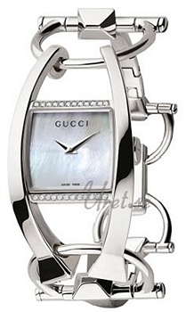 Gucci Chiodo Steel MOP, White Dial