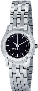 Gucci G Chrono Steel Black Dial Gucci G Chrono Steel Black Dial