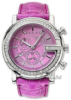Gucci G Chrono Steel Pink Dial