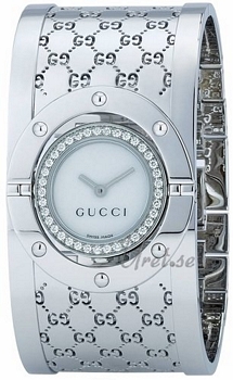Gucci Twirl Steel MOP, White Dial Gucci Twirl Steel MOP, White Dial