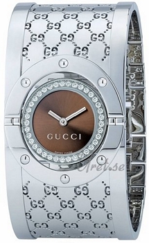 Gucci Twirl Steel Brown Dial Gucci Twirl Steel Brown Dial