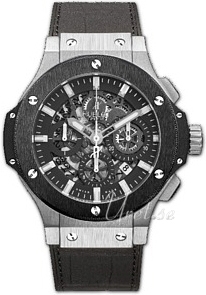 Hublot Big Bang Aero Bang Svart/L�der �44.5 mm