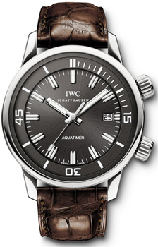 IWC Aquatimer Automatic 1967 Black Dial Croco Strap IWC Aquatimer Automatic 1967 Black Dial Croco Strap