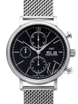 IWC Portofino Chronograph Black Dial Bracelet IWC Portofino Chronograph Black Dial Bracelet