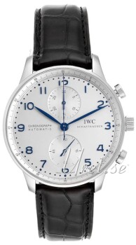 IWC Portuguese Silver/L�der �40.9 mm