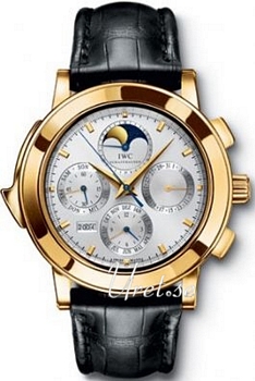 IWC Grande Complication Silver Dial Yellow Gold