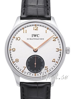 IWC Portuguese White Dial Leather IWC Portuguese White Dial Leather