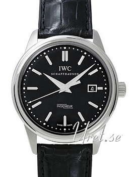 IWC Vintage Collection Ingenieur Black Dial Leather