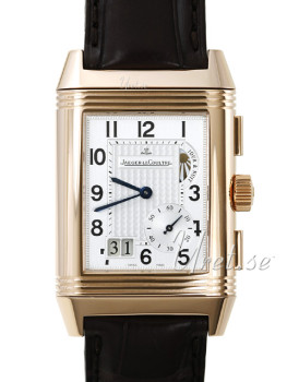 Jaeger LeCoultre Reverso Grande GMT Pink Gold Leather