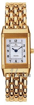 Jaeger LeCoultre Reverso Dame Silver Dial Yellow Gold �