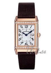 Jaeger LeCoultre Reverso Duetto Duo Silver/Black Dial Rose Gol Jaeger LeCoultre Reverso Duetto Duo Silver/Black Dial Rose Gol