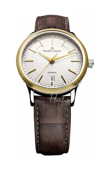 Maurice Lacroix Les Classiques Date Silverf�rgad/L�der �40 mm