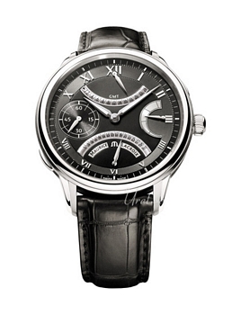 Maurice Lacroix Masterpiece Retrograde Steel Black Dial Maurice Lacroix Masterpiece Retrograde Steel Black Dial