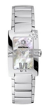 Montblanc Profile Lady Elegance Diamonds Steel MOP Dial Montblanc Profile Lady Elegance Diamonds Steel MOP Dial