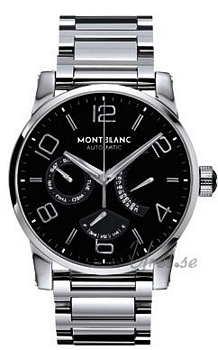 Montblanc Timewalker Automatic Power Reserve Steel Black Dial Montblanc Timewalker Automatic Power Reserve Steel Black Dial