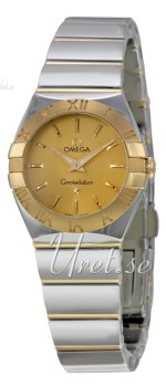 Omega Constellation Polished 24 mm Yellow Gold Steel Champagne D Omega Constellation Polished 24 mm Yellow Gold Steel Champagne D