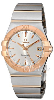 Omega Constellation Rose Gold Silver Dial Bracelet Omega Constellation Rose Gold Silver Dial Bracelet