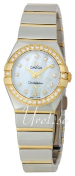 Omega Constellation Polished 24 mm Yellow Gold Steel MOP Dial Omega Constellation Polished 24 mm Yellow Gold Steel MOP Dial