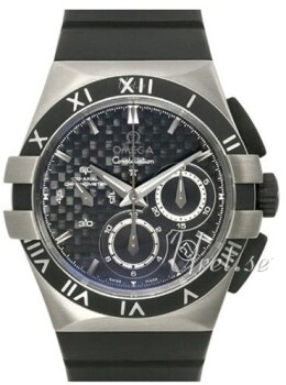 Omega Constellation Double Eagle Black Dial Rubber Strap Omega Constellation Double Eagle Black Dial Rubber Strap