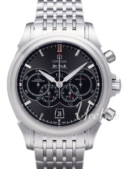 Omega De Ville Chronoscope Black Dial Bracelet Omega De Ville Chronoscope Black Dial Bracelet